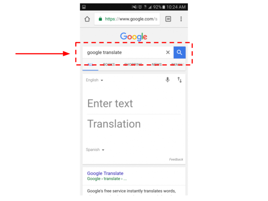 google translate talk to text online free