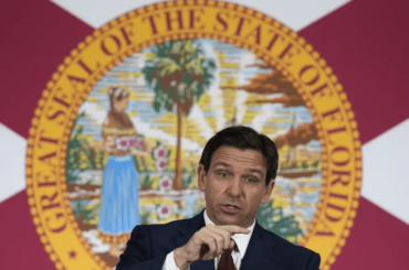 Florida Gov. Ron DeSantis speaks during a news conference in Miami - Florida anti-immigrant law