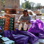 Catholic Charities volunteers