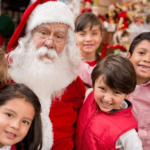 Christmas photos with Santa