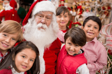 Christmas photos with Santa